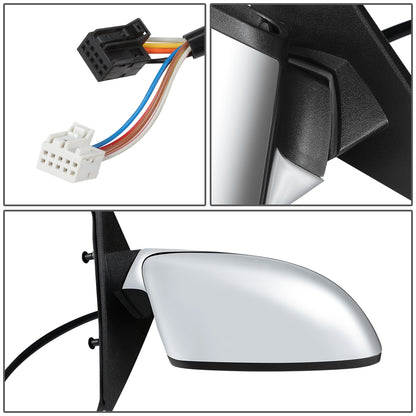 RETROVISOR MIRROR - OEM - 11-14 CHRYSLER 300C - POWERED - HEATED - FOLDING - W/ MEMORY - W/ CHROME COVER - RIGHT