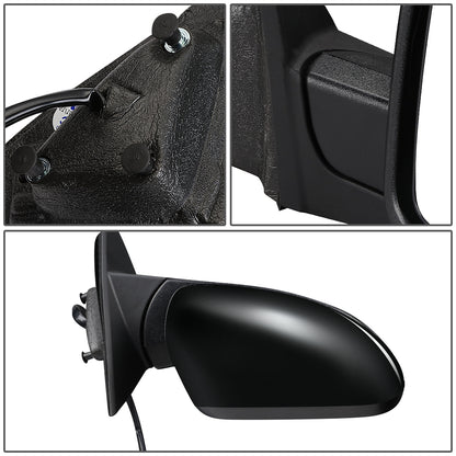 RETROVISOR MIRROR - OEM - 11-13 JEEP GRAND CHEROKEE - POWERED - HEATED - W/ SIGNAL - W/ MEMORY - FOLDING - W/ BLACK MATERIAL - RIGHT