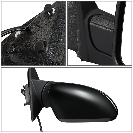 RETROVISOR MIRROR - OEM - 11-13 JEEP GRAND CHEROKEE - POWERED - HEATED - W/ SIGNAL - W/ MEMORY - FOLDING - W/ BLACK MATERIAL - RIGHT