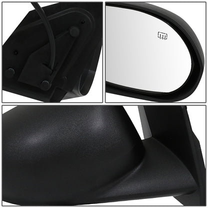 RETROVISOR MIRROR - OEM - 10-12 DODGE CALIBER - POWERED - HEATED - TEXTURED - BLACK - RIGHT