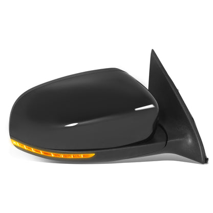 RETROVISOR MIRROR - OE STYLE - JEEP CHEROKEE 14-18 - WITH POWER WITH HEATED GLASS WITH TURN SIGNAL - PASSENGER SIDE - PAINT TO MATCH - BLACK