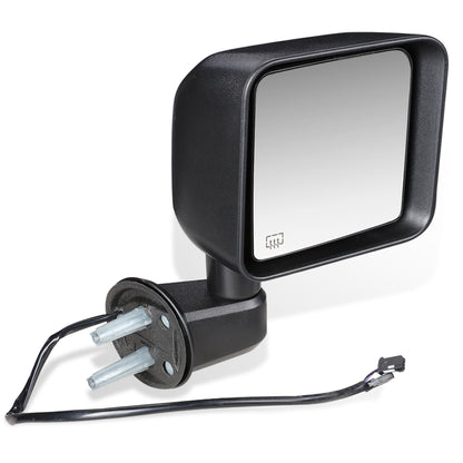 RETROVISOR MIRROR - OEM - 15-17 JEEP WRANGLER / 2018 JEEP WRANGLER JK - POWERED - HEATED - TEXTURED - BLACK - RIGHT