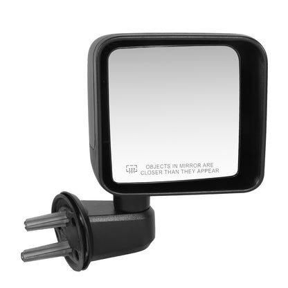 RETROVISOR MIRROR - OE STYLE - JEEP WRANGLER 14 - WITH POWER WITH HEATED GLASS - PASSENGER SIDE - PAINT TO MATCH - BLACK