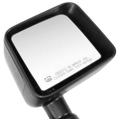 RETROVISOR MIRROR - OE STYLE - JEEP WRANGLER 14 - WITH POWER WITH HEATED GLASS - PASSENGER SIDE - PAINT TO MATCH - BLACK