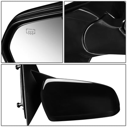 RETROVISOR MIRROR - OEM - 08-14 DODGE AVENGER - POWERED - HEATED - TEXTURED - BLACK - RIGHT