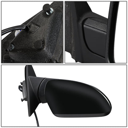 RETROVISOR MIRROR - OEM - 14-16 JEEP GRAND CHEROKEE - POWERED - HEATED - W/ SIGNAL - W/ ASPHERICAL GLASS - POWER FOLDING - BLACK MATERIAL - RIGHT