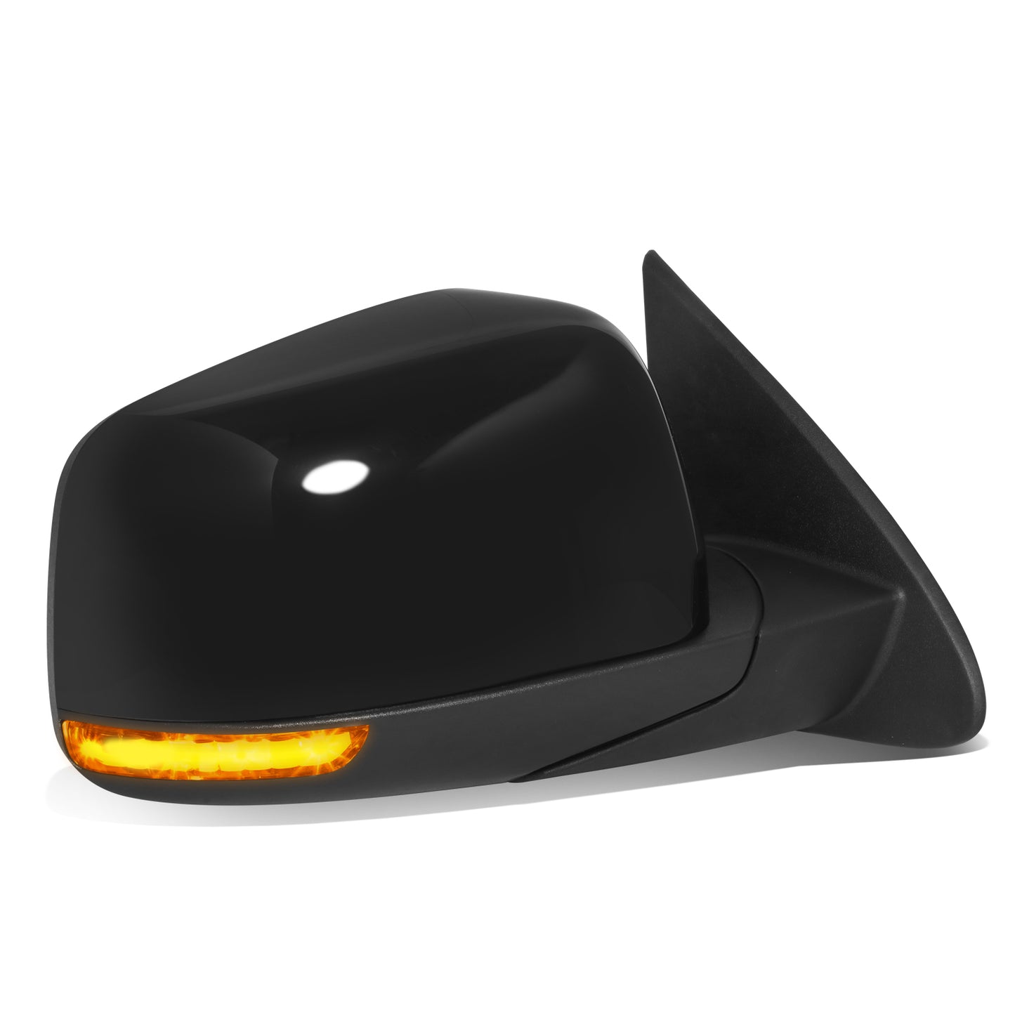 RETROVISOR MIRROR - OE STYLE - DODGE DURANGO 12-22 - WITH BLIND SPOT WITH HEATED GLASS WITH TURN SIGNAL WITH MEMORY - PASSENGER SIDE - PAINT TO MATCH - BLACK