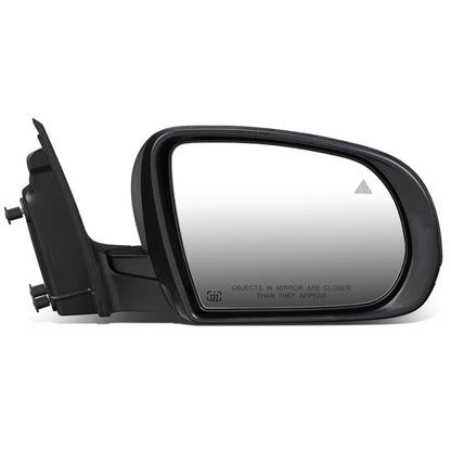 RETROVISOR MIRROR - OEM - 14-16 JEEP CHEROKEE - POWERED - HEATED - FOLDING - W/ SIGNAL - W/ PUDDLE LIGHT - W/ BSD - BLACK MATERIAL - RIGHT