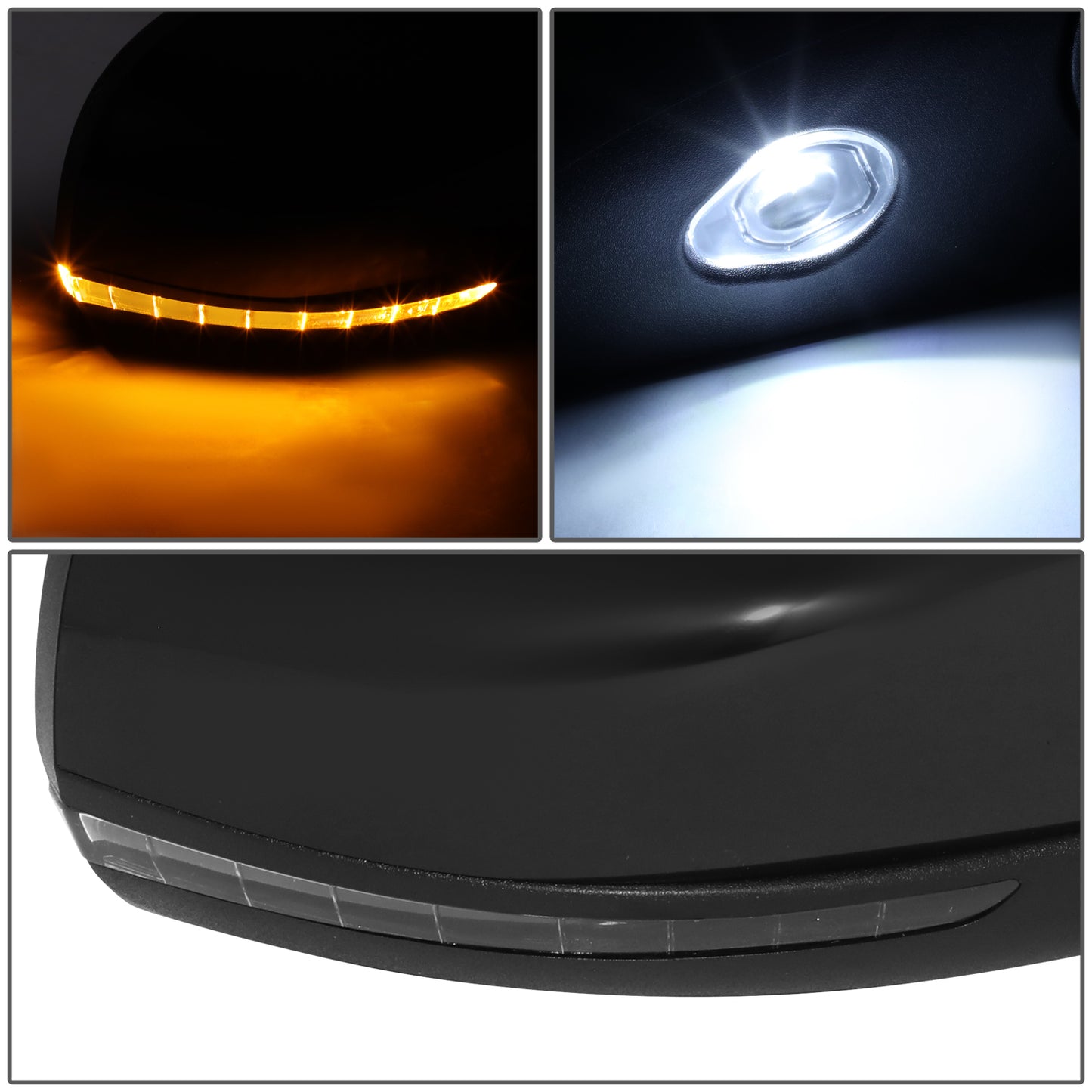 RETROVISOR MIRROR - JEEP CHEROKEE 2014-2018 - WITH POWER - WITH HEATED GLASS - WITH MEMORY - WITH BLIND SPOT - OE STYLE - PASSENGER RIGHT SIDE