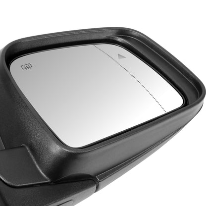 RETROVISOR MIRROR - OE STYLE - JEEP GRAND CHEROKEE 2011-2013 - WITH POWER WITH HEATED GLASS WITH BLIND SPOT WITH MEMORY - PASSENGER RIGHT SIDE - BLACK