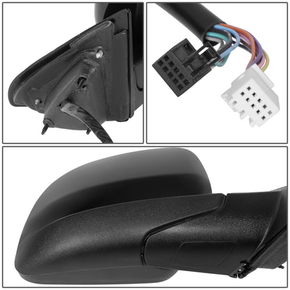 RETROVISOR MIRROR - OE STYLE - JEEP GRAND CHEROKEE 2011-2013 - WITH POWER WITH HEATED GLASS WITH BLIND SPOT WITH MEMORY - PASSENGER RIGHT SIDE - BLACK