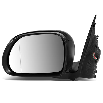 RETROVISOR MIRROR - OEM - 13-15 FIAT 500 - POWERED - HEATED - W/ ASPHERICAL LENS - FOLDING - BLACK - LEFT