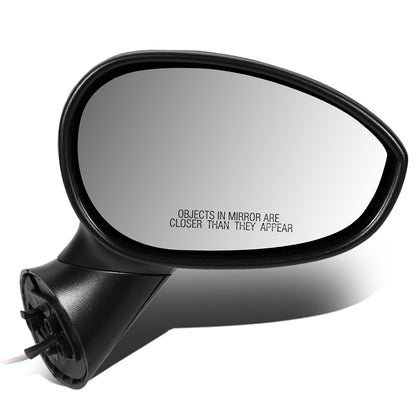 RETROVISOR MIRROR - OEM - 13-15 FIAT 500 - POWERED - HEATED - W/ TEMP SENSOR - FOLDING - W/ CHROME COVER - RIGHT