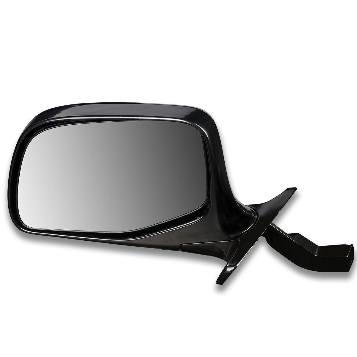RETROVISOR MIRROR - OEM - 92-96 FORD BRONCO / 92-97 FORD F-150 - POWERED - PAINTABLE - BLACK - LEFT