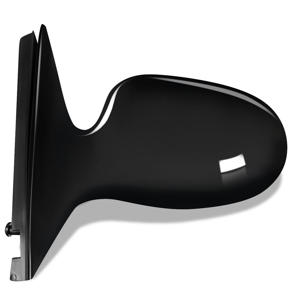 RETROVISOR MIRROR - OEM - 96-99 FORD TAURUS / 96-99 MERCURY SABLE - POWERED - HEATED - PAINTABLE - BLACK - LEFT