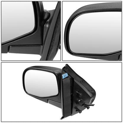 RETROVISOR MIRROR - OEM - 95-01 FORD EXPLORER / 97-01 MERCURY MOUNTAINEER - POWERED - TEXTURED - BLACK - LEFT