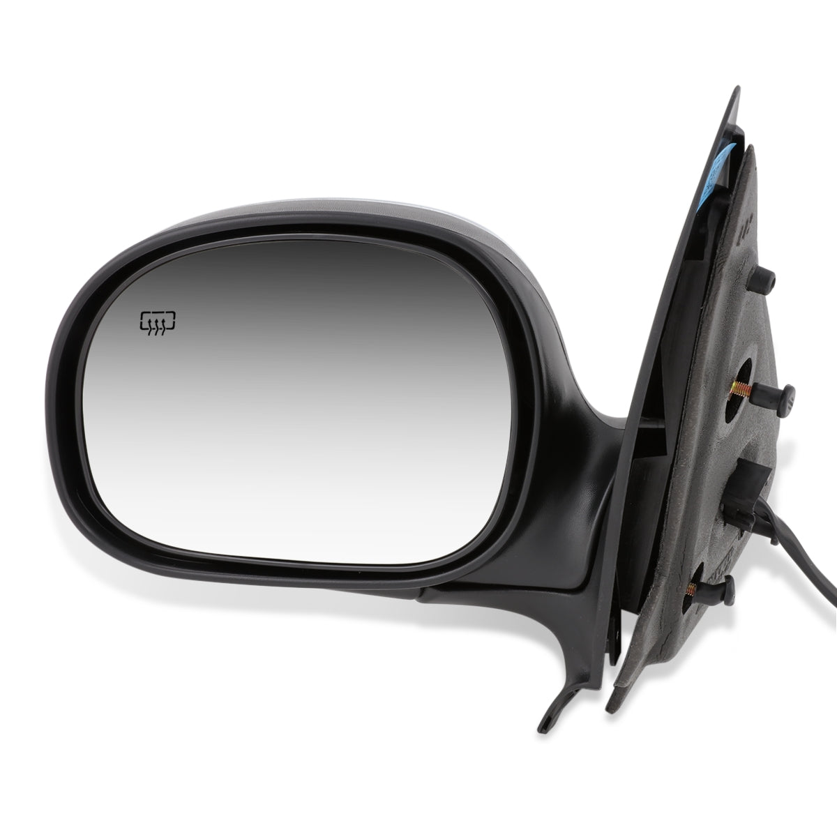 RETROVISOR MIRROR - OEM - 97-02 FORD EXPEDITION - POWERED - HEATED - CHROME - LEFT