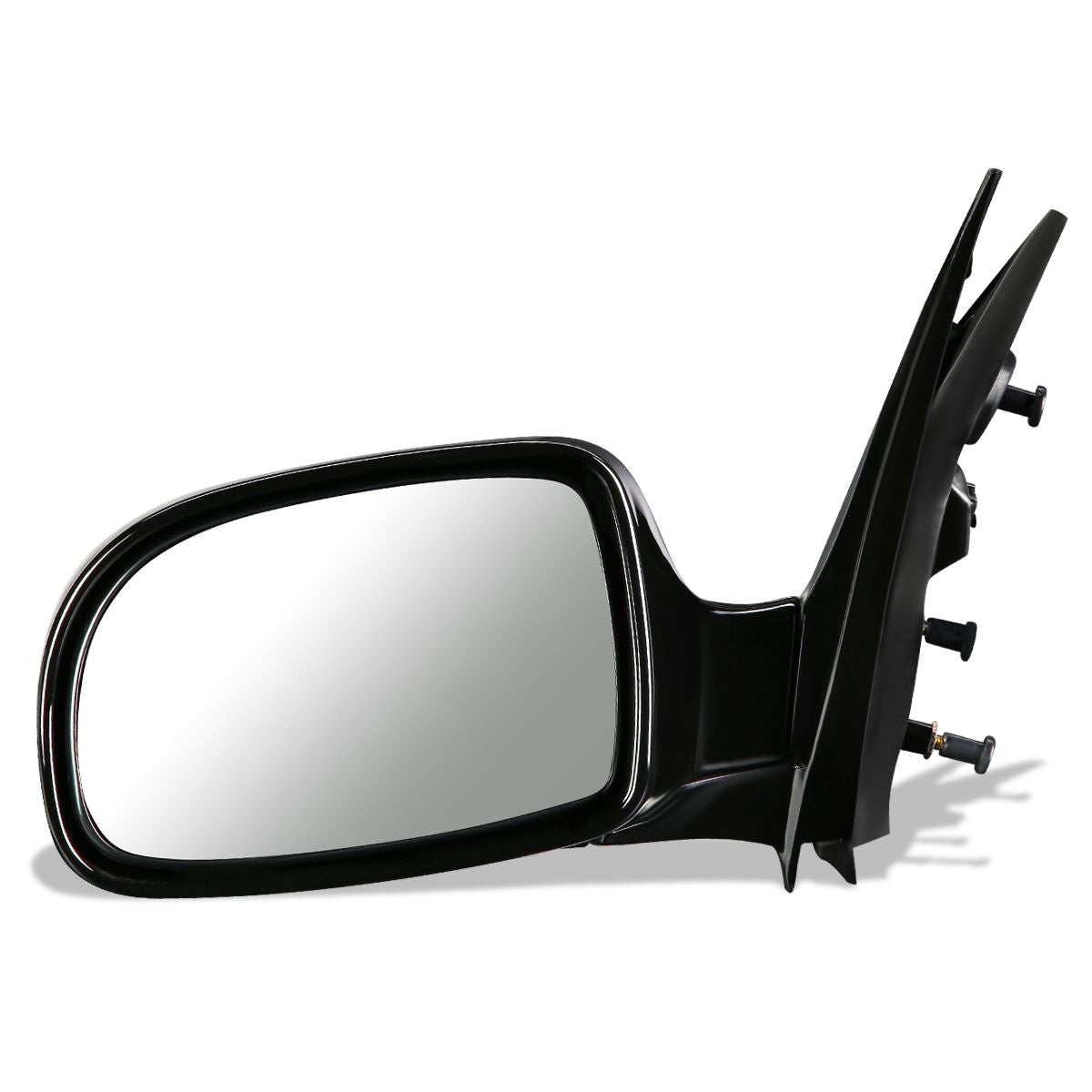 RETROVISOR MIRROR - OEM - 95-98 FORD WINDSTAR - POWERED - PAINTABLE - BLACK - LEFT