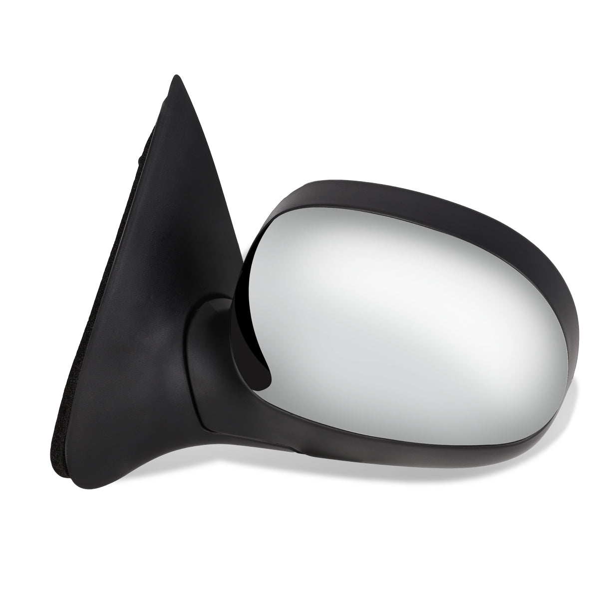 RETROVISOR MIRROR - OEM - 97-03 FORD F-150 / 97-99 FORD F-250 - MANUAL - CHROME - LEFT