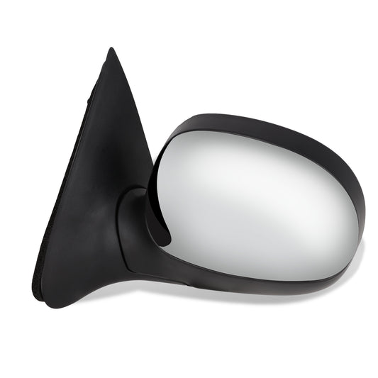 RETROVISOR MIRROR - OEM - 97-03 FORD F-150 / 97-99 FORD F-250 - MANUAL - CHROME - LEFT