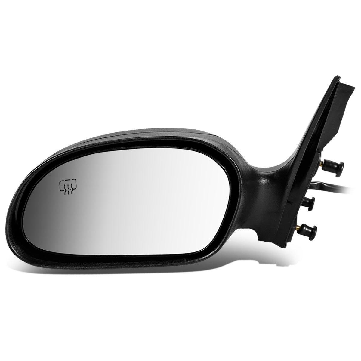 RETROVISOR MIRROR - OEM - 00-07 FORD TAURUS / 00-05 MERCURY SABLE BLACK - LEFT