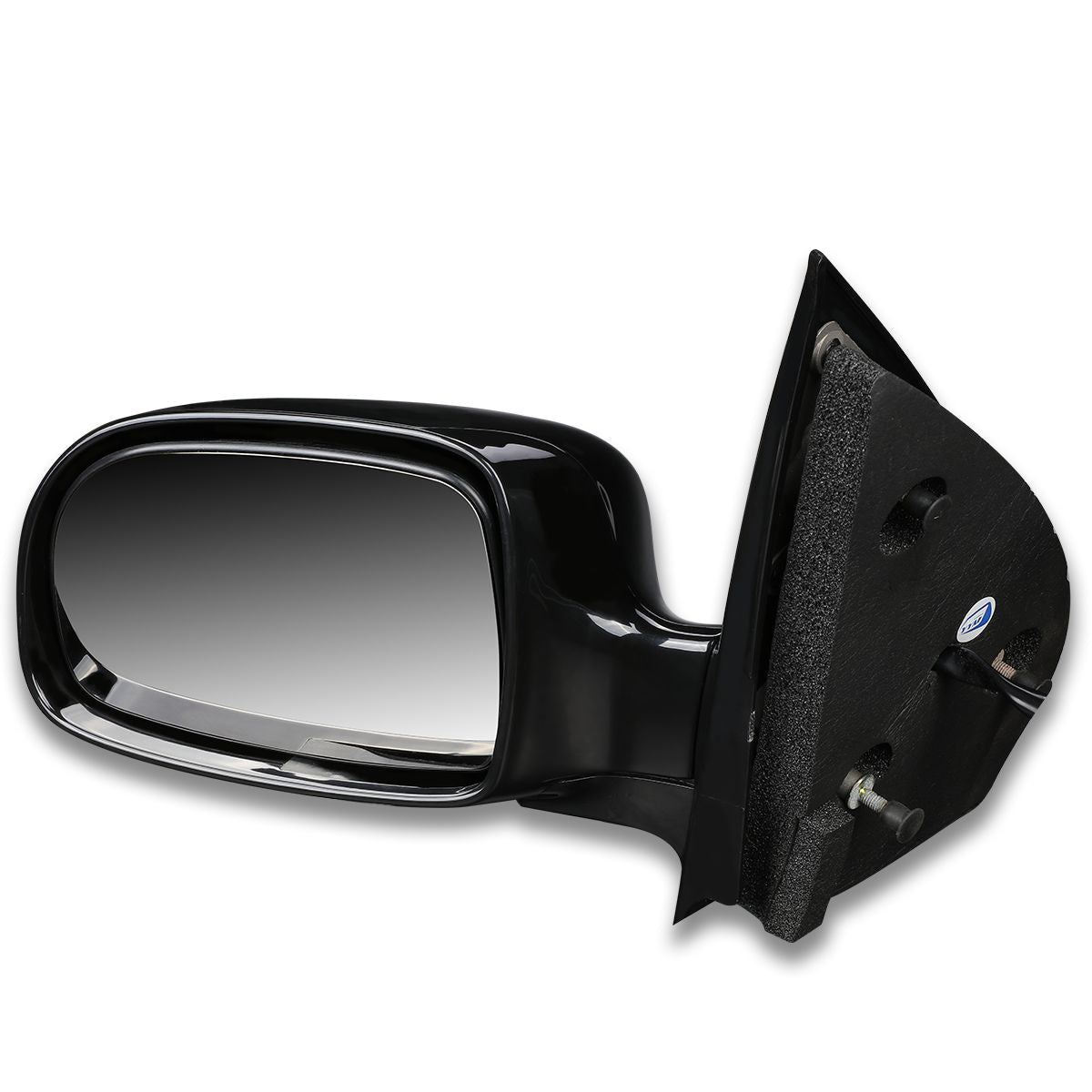 RETROVISOR MIRROR - OEM - 01-02 FORD WINDSTAR - POWERED - HEATED - PAINTABLE - BLACK - LEFT