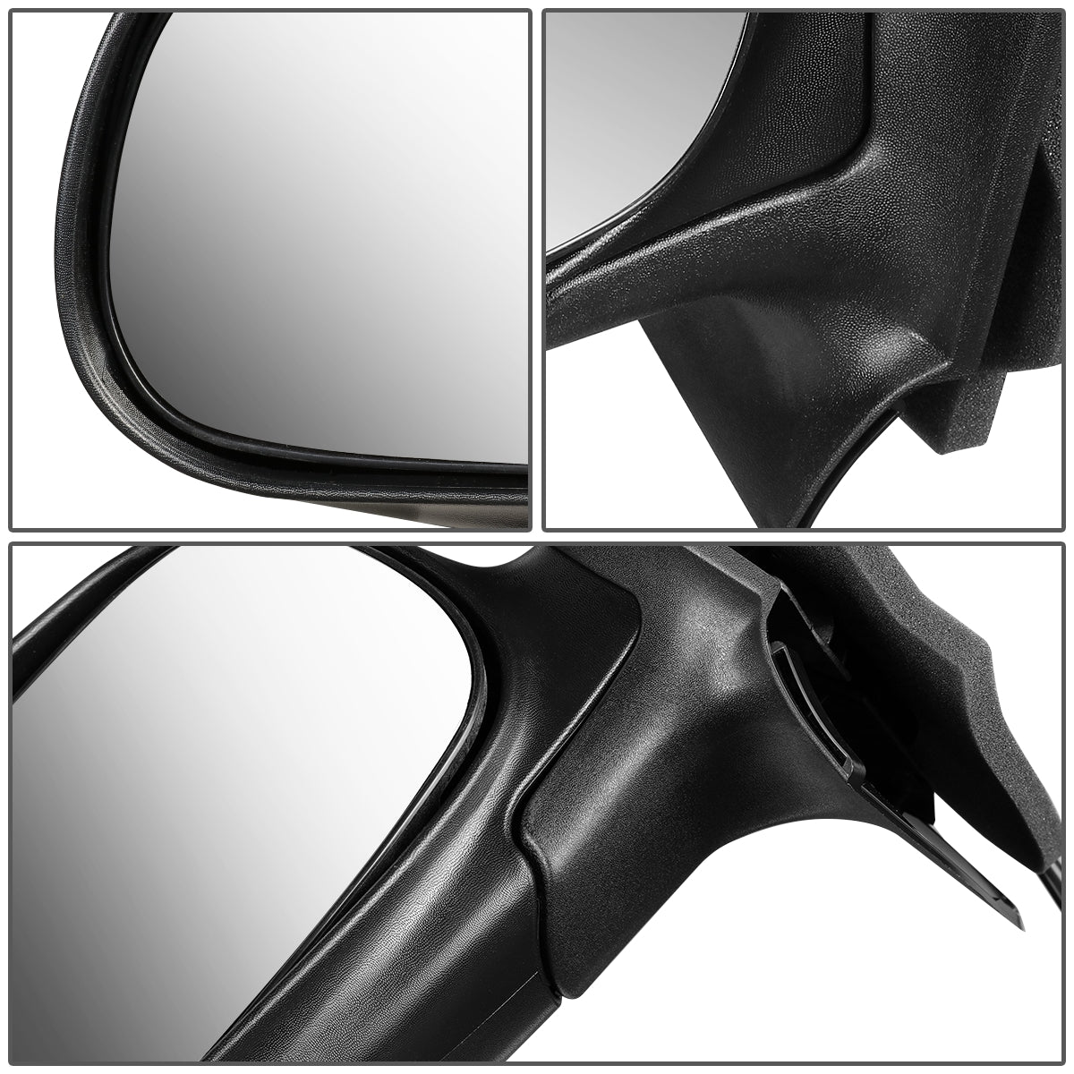 RETROVISOR MIRROR - OEM - 98-02 FORD EXPEDITION - MATTE - BLACK - LEFT