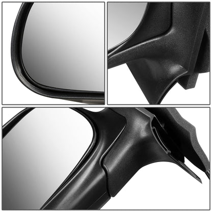 RETROVISOR MIRROR - OEM - 98-02 FORD EXPEDITION - MATTE - BLACK - LEFT