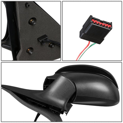 RETROVISOR MIRROR - OEM - 98-02 FORD EXPEDITION - MATTE - BLACK - LEFT