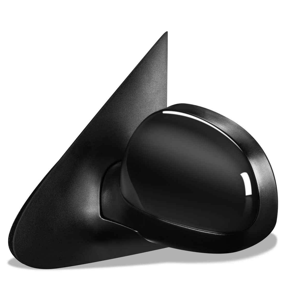 RETROVISOR MIRROR - OEM - 1997 FORD EXPEDITION - POWERED - PAINTABLE - BLACK - LEFT