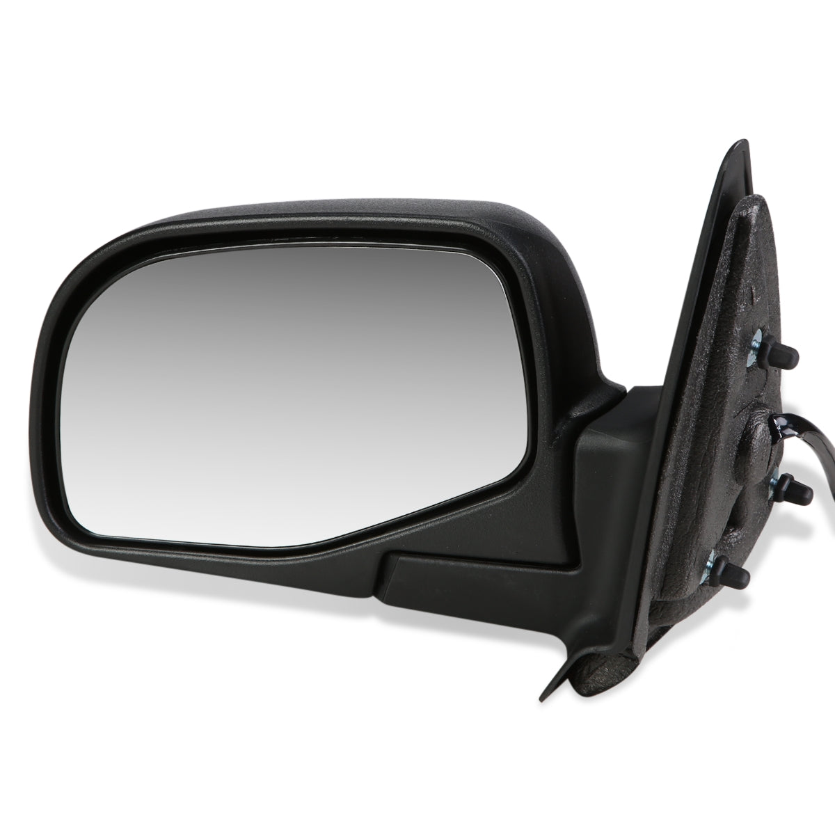 RETROVISOR MIRROR - OEM - 96-05 MAZDA B2300, B2500, B3000, B4000 / 98-05 FORD RANGER - POWERED - TEXTURED - BLACK - LEFT