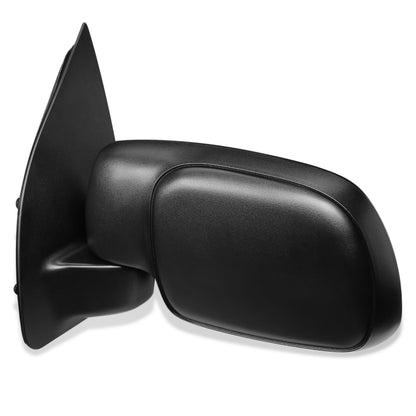 RETROVISOR MIRROR - OEM - 99-00 FORD F-250, F-350, F-450, F-550 SUPER DUTY - POWERED - TEXTURED - BLACK - LEFT