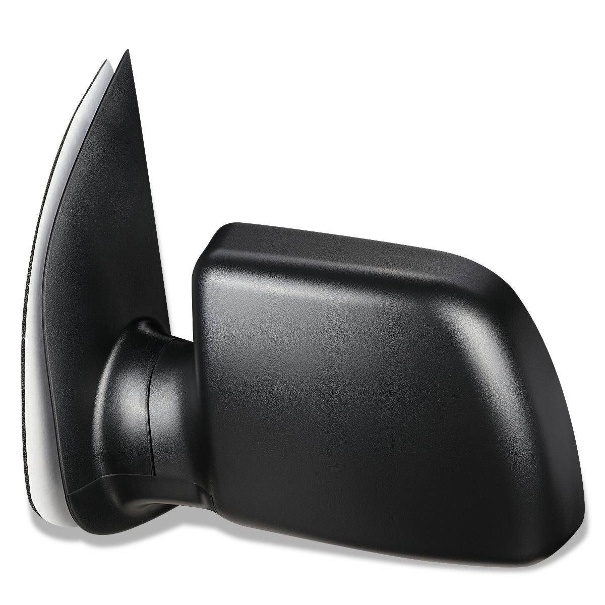 RETROVISOR MIRROR - OEM - 94-04 FORD E-150, E-250, E-350, E-450, E-550 / 99-04 FORD ECONOLINE / 96-99 FORD ECONOLINE SUPER DUTY - POWERED - TEXTURED - BLACK - LEFT