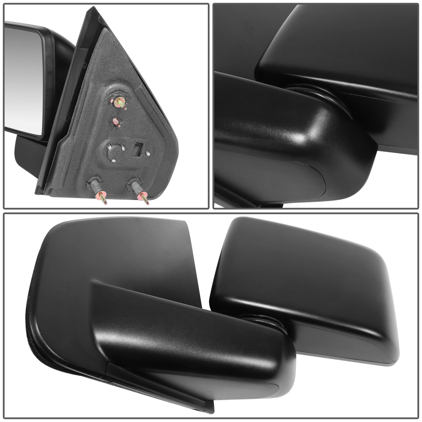 RETROVISOR MIRROR - OE STYLE - FORD F-150 04-08 - DRIVER SIDE - PAINT TO MATCH - BLACK
