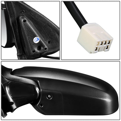 RETROVISOR MIRROR - OEM - 03-07 FORD ESCAPE / 05-07 MERCURY MARINER - POWERED - HEATED - TEXTURED - BLACK - LEFT