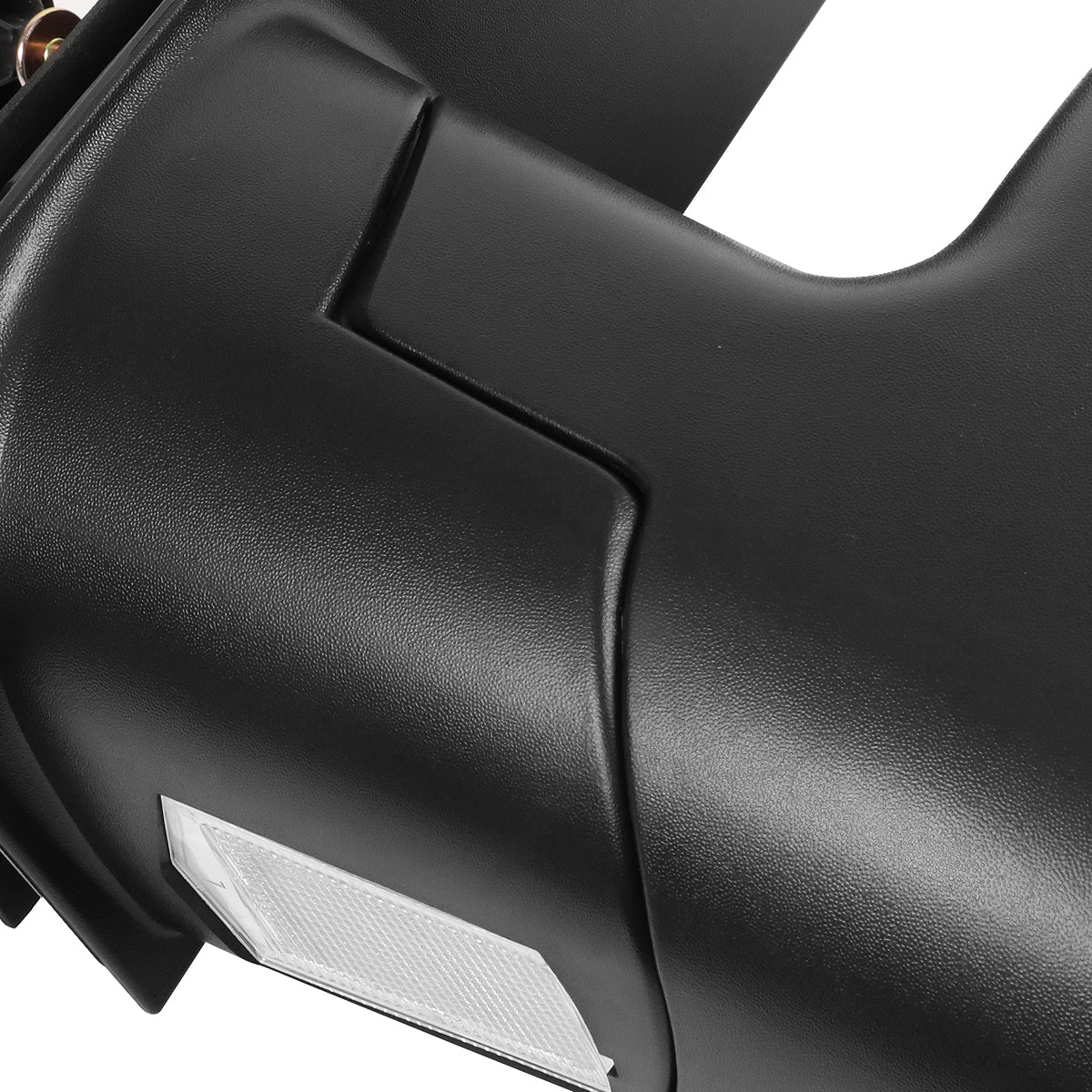 RETROVISOR MIRROR - OEM - 02-07 FORD E-150, E-250, E-350, E-450 / 02-03 FORD E-550 - MANUAL - TEXTURED - BLACK - LEFT