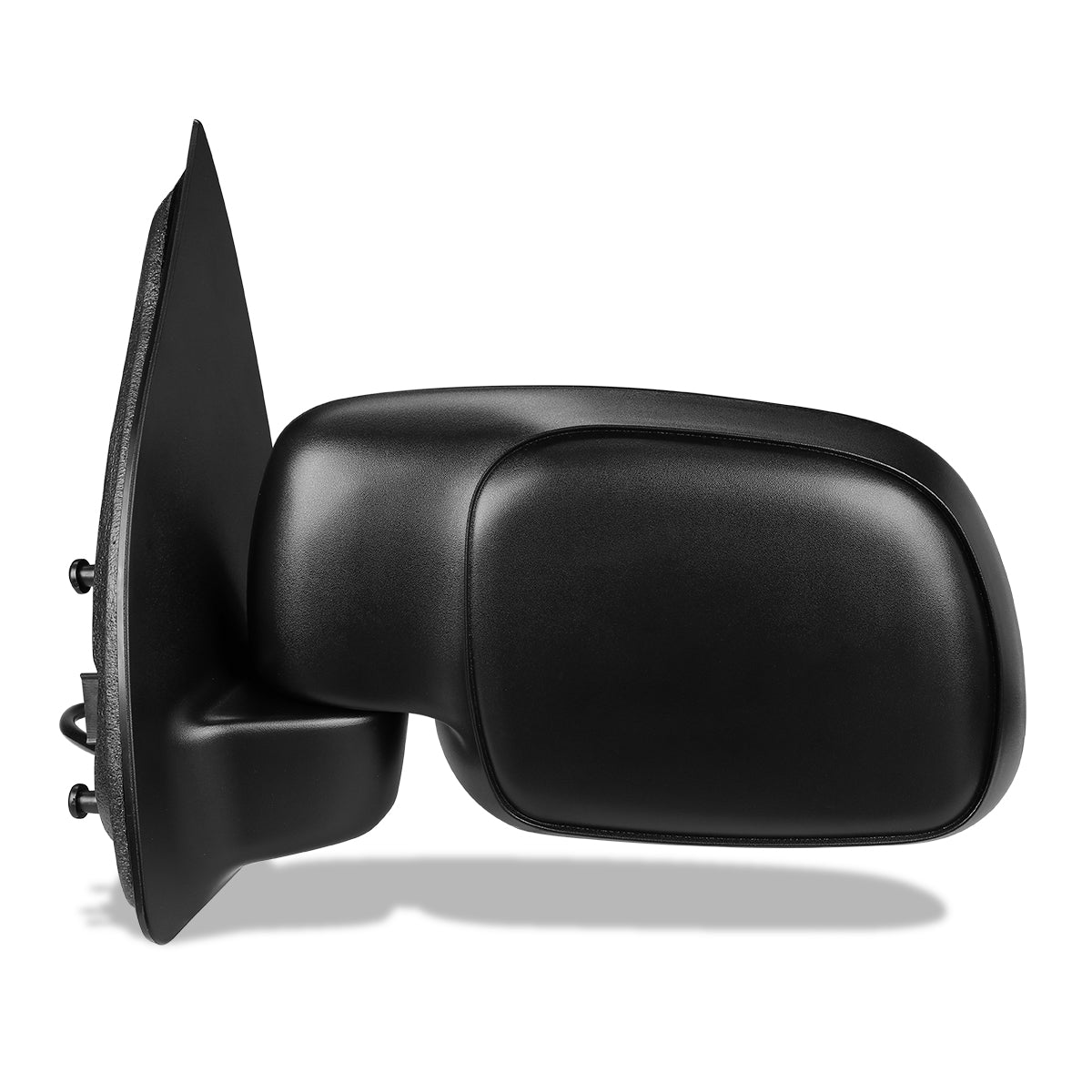 RETROVISOR MIRROR - OEM - 01-07 FORD F-250, F-350, F-450, F-550 SUPER DUTY - POWERED - TEXTURED - BLACK - LEFT