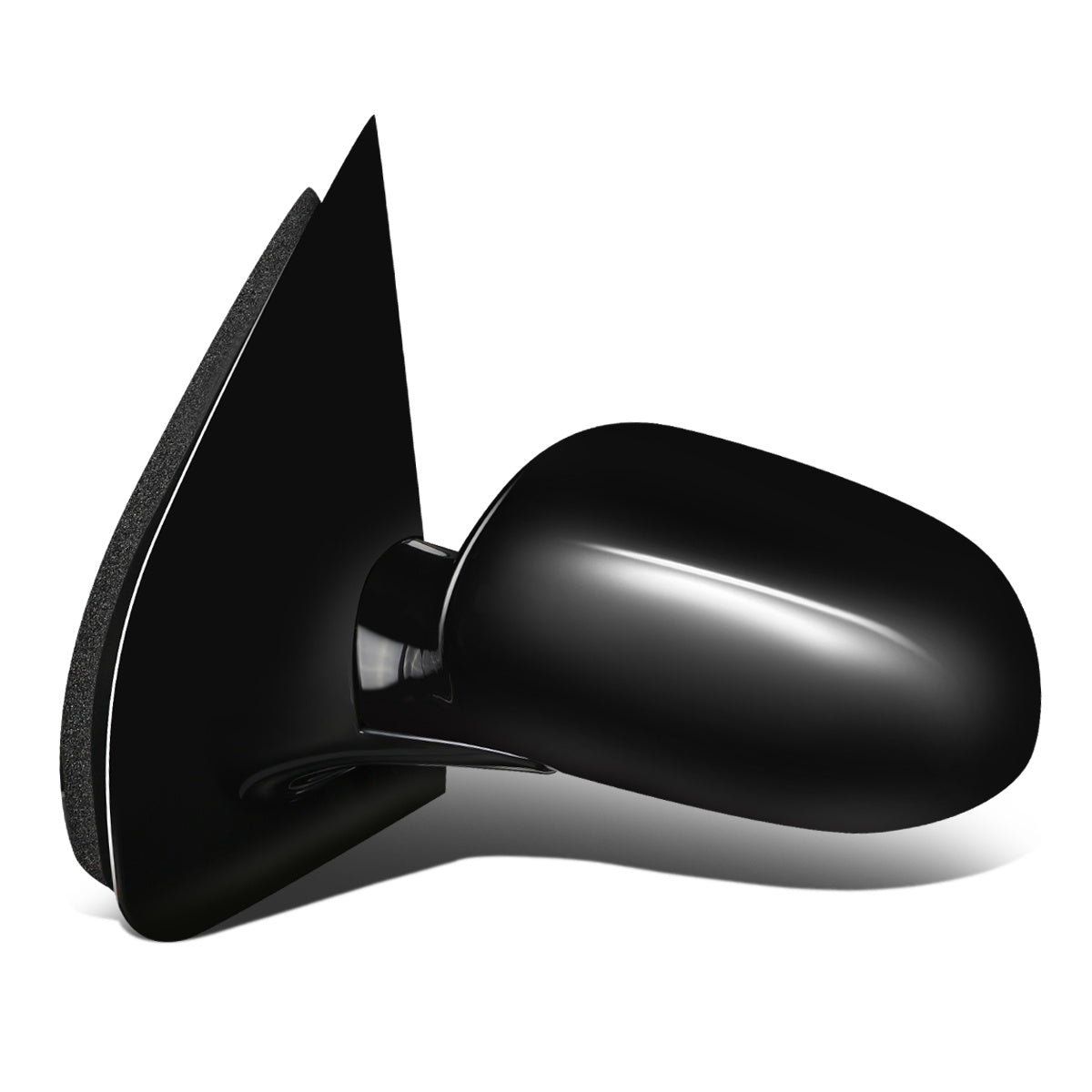 RETROVISOR MIRROR - OEM - 95-98 FORD WINDSTAR - POWERED - FOLDING - BLACK MATERIAL - LEFT