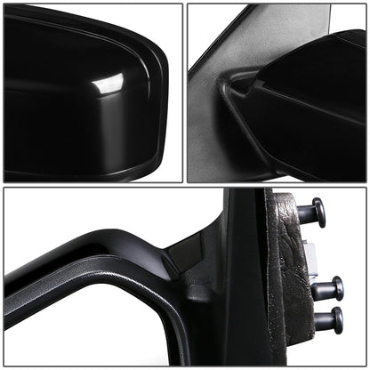 RETROVISOR MIRROR - OEM - 06-12 FORD FUSION / 06-10 MERCURY MILAN - POWERED - PAINTABLE - BLACK - LEFT