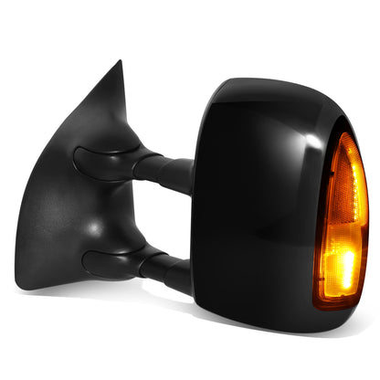 RETROVISOR MIRROR - OE STYLE - FORD EXCURSION 03-05 - FORD F-250 SUPER DUTY 03-07 - FORD F-350 SUPER DUTY 03-07 - FORD F-450 SUPER DUTY 03-07 - FORD F-550 SUPER DUTY 03-07 - WITH POWER WITH HEATED GLASS WITH TURN SIGNAL GLOSS COVER - DRIVER SIDE - PAINT