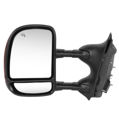 RETROVISOR MIRROR - OE STYLE - FORD EXCURSION 03-05 - FORD F-250 SUPER DUTY 03-07 - FORD F-350 SUPER DUTY 03-07 - FORD F-450 SUPER DUTY 03-07 - FORD F-550 SUPER DUTY 03-07 - WITH POWER WITH HEATED GLASS WITH TURN SIGNAL GLOSS COVER - DRIVER SIDE - PAINT