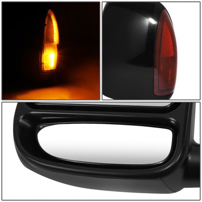 RETROVISOR MIRROR - OE STYLE - FORD EXCURSION 03-05 - FORD F-250 SUPER DUTY 03-07 - FORD F-350 SUPER DUTY 03-07 - FORD F-450 SUPER DUTY 03-07 - FORD F-550 SUPER DUTY 03-07 - WITH POWER WITH HEATED GLASS WITH TURN SIGNAL GLOSS COVER - DRIVER SIDE - PAINT