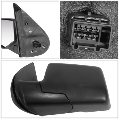 RETROVISOR MIRROR - OE STYLE - FORD EXPLORER 06-10 - WITH POWER - DRIVER SIDE - PAINT TO MATCH - BLACK