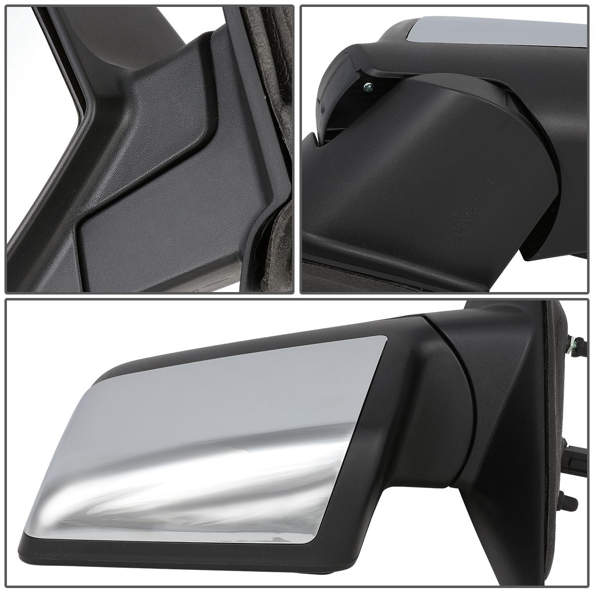RETROVISOR MIRROR - OEM - 06-11 FORD RANGER - POWERED - BLACK - LEFT