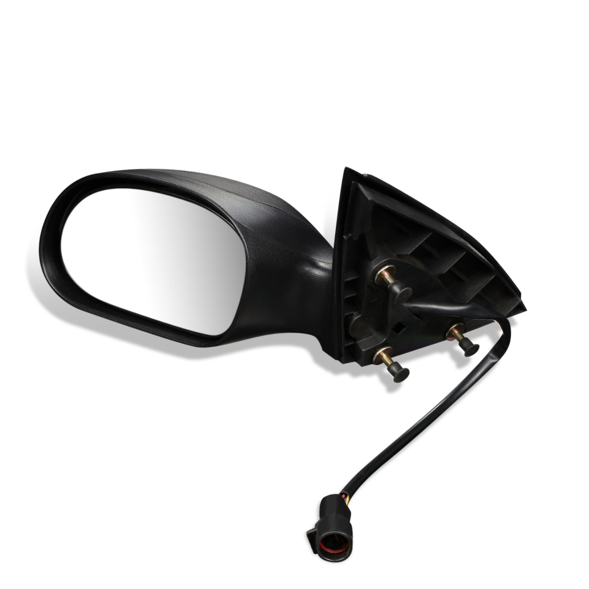 RETROVISOR MIRROR - OEM - 00-07 FORD TAURUS / 00-05 MERCURY SABLE - POWERED - HEATED - WITH PUDDLE LIGHT - BLACK - LEFT