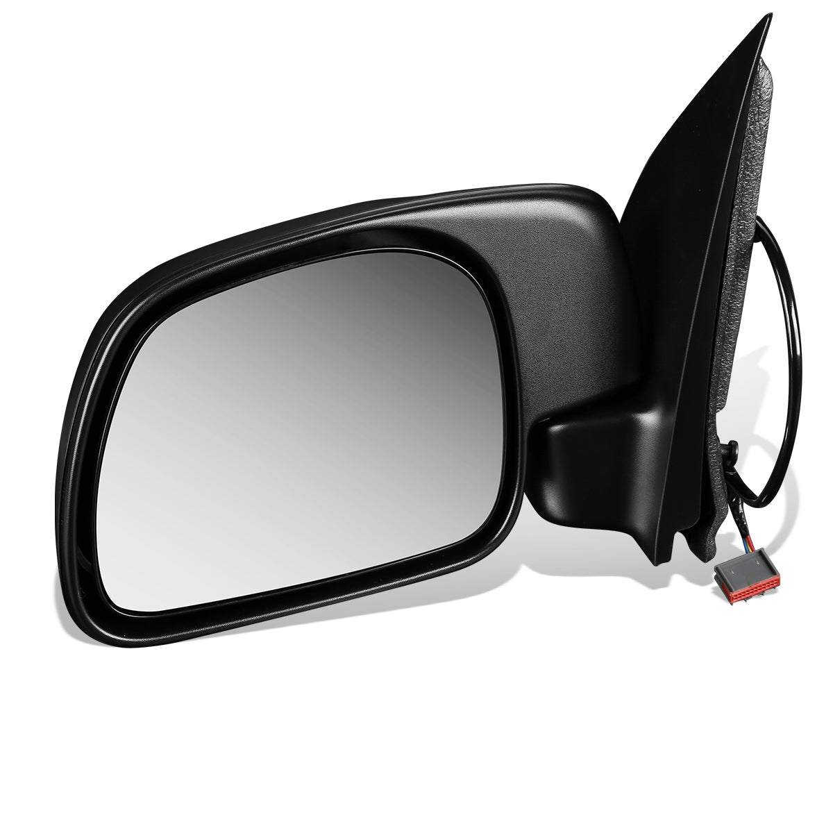 RETROVISOR MIRROR - OEM - 08-10 FORD F-250, F-350, F-450, F-550 SUPER DUTY - POWERED - TEXTURED - BLACK - LEFT