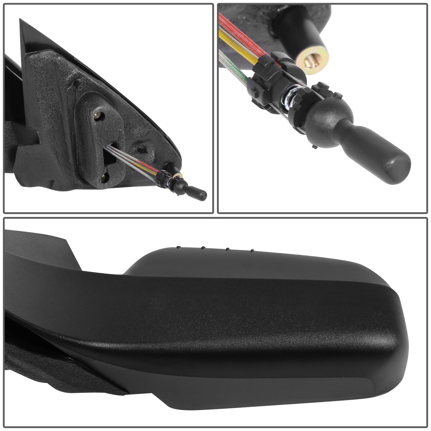 RETROVISOR MIRROR - OE STYLE - FORD FOCUS 08-11 - DRIVER SIDE - PAINT TO MATCH - BLACK