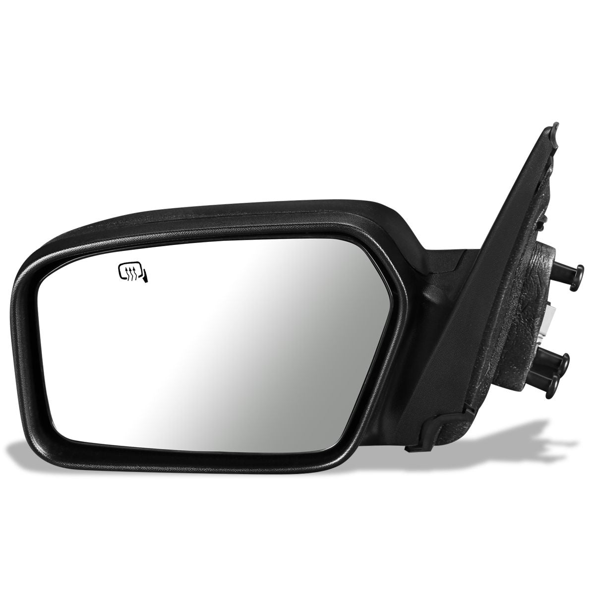 RETROVISOR MIRROR - OEM - 06-10 FORD FUSION / 06-10 MERCURY MILAN - POWERED - HEATED - TEXTURED - BLACK - LEFT