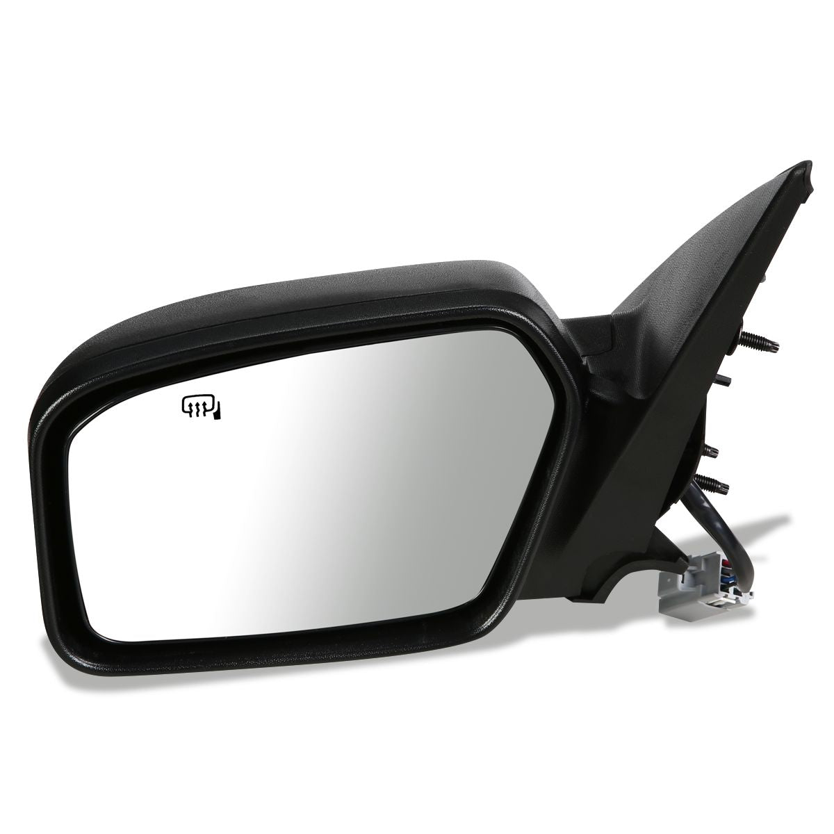 RETROVISOR MIRROR - OEM - 06-10 FORD FUSION / 06-10 MERCURY MILAN - POWERED - HEATED - TEXTURED - BLACK - LEFT