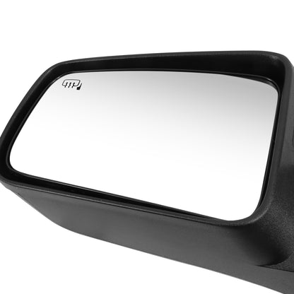 RETROVISOR MIRROR - OE STYLE - FORD FOCUS 08-11 - WITH POWER WITH HEATED GLASS TEXTURE COVER - DRIVER SIDE - PAINT TO MATCH - BLACK